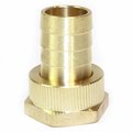 Interstate Pneumatics 3/4 Inch GHT Female x 3/4 Inch Barb Hose Fitting FGF312